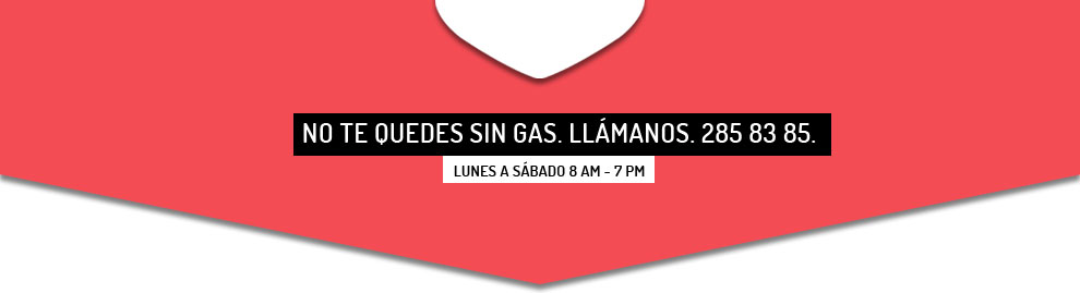 no te quedes sin gas