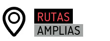 rutas amplias